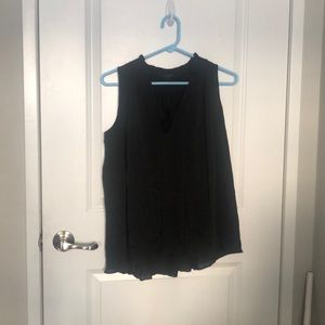 Black Sleeveless Top